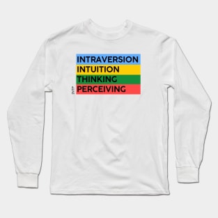 INTP - MBTI 16 personalities test Long Sleeve T-Shirt